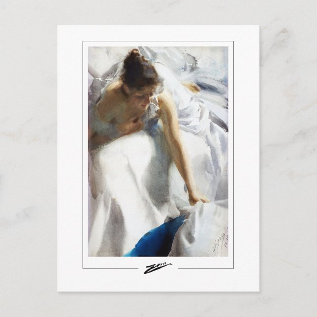 Anders Zorn #192 - Fine Art Postcard (Front)