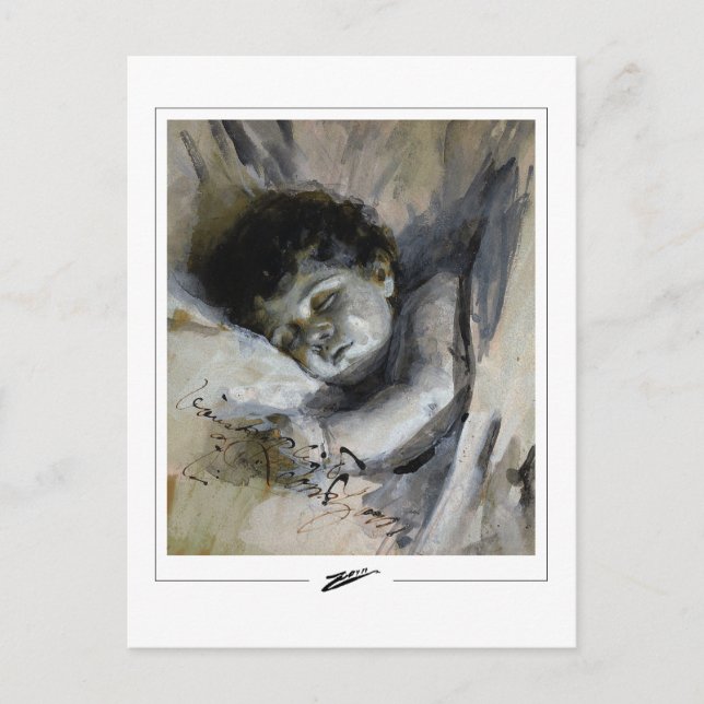 Anders Zorn #276 - Fine Art Postcard (Front)