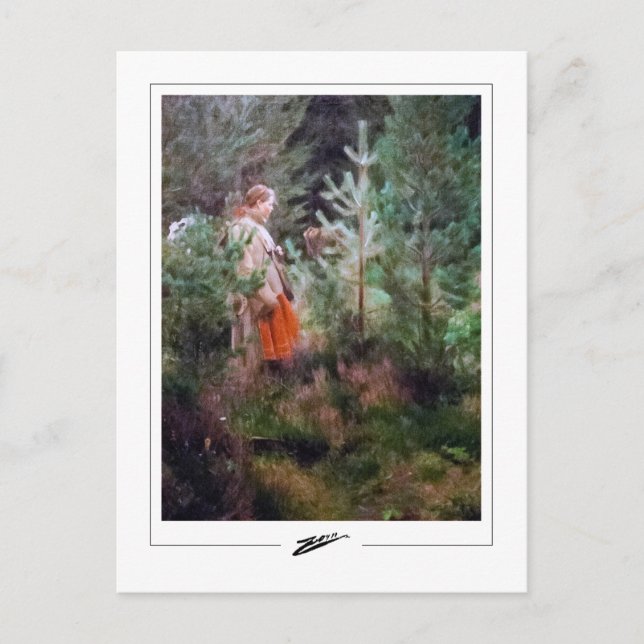 Anders Zorn #7 - Fine Art Postcard (Front)