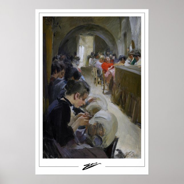 Anders Zorn Zedign Art Poster #141 (Front)