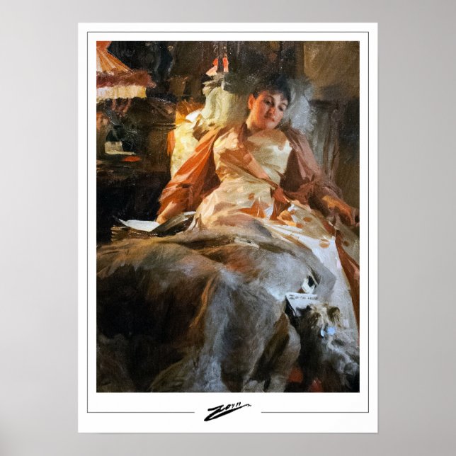 Anders Zorn Zedign Art Poster #28 (Front)