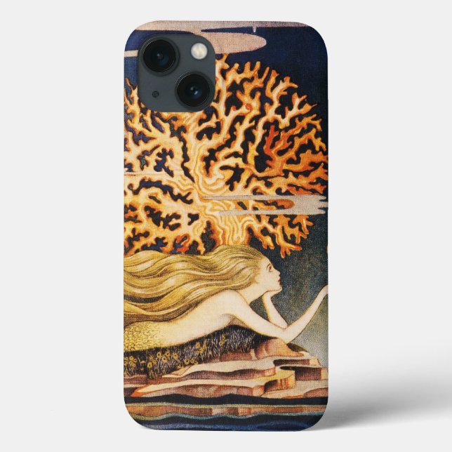 Andersen: Little Mermaid Drawing Case-Mate iPhone Case (Back)