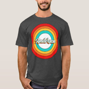Andersen Name Shirt Vintage Andersen Circle