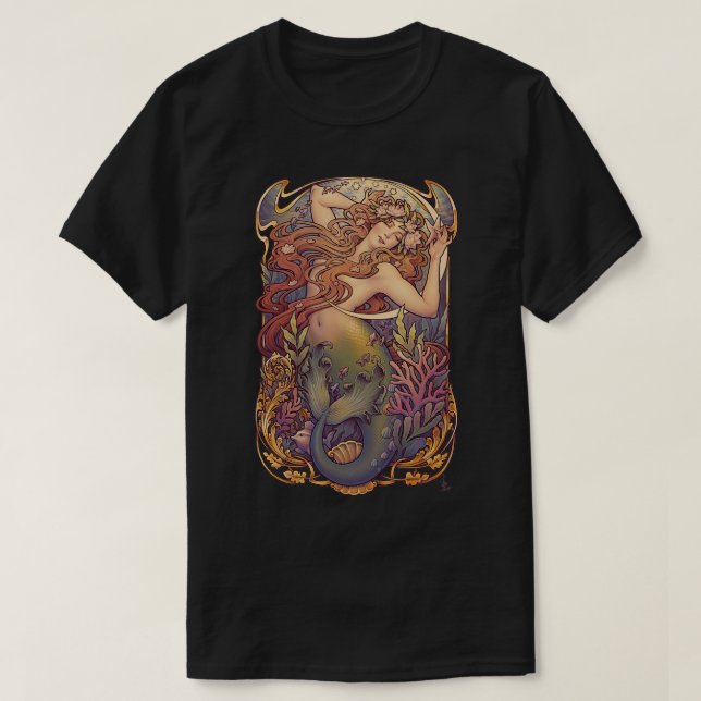 Andersenx27s Little Mermaid T-Shirt (Design Front)