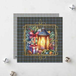 Anderson Ancient  Scottish Tartan Christmas  Holiday Card