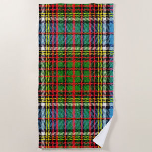 Anderson Clan Ancient Tartan Beach Towel