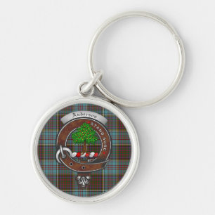 Anderson Clan Badge Key Rings