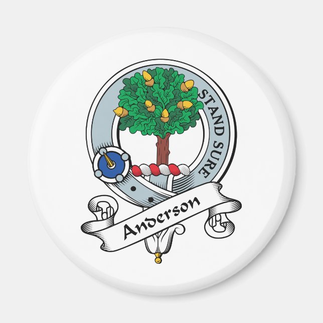 Anderson Clan Badge Magnet (Front)