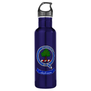 Anderson Clan Badge Personalised 710 Ml Water Bottle