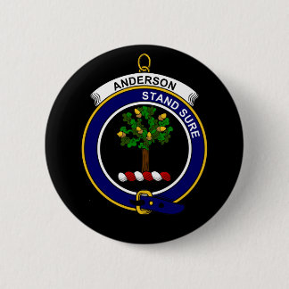Anderson - Clan Crest 6 Cm Round Badge
