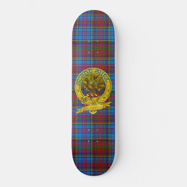 Anderson Clan Skateboard (Front)