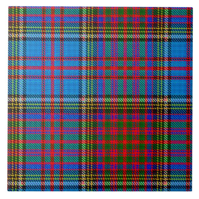 Anderson Clan Tartan Ceramic Tile 3 (Front)