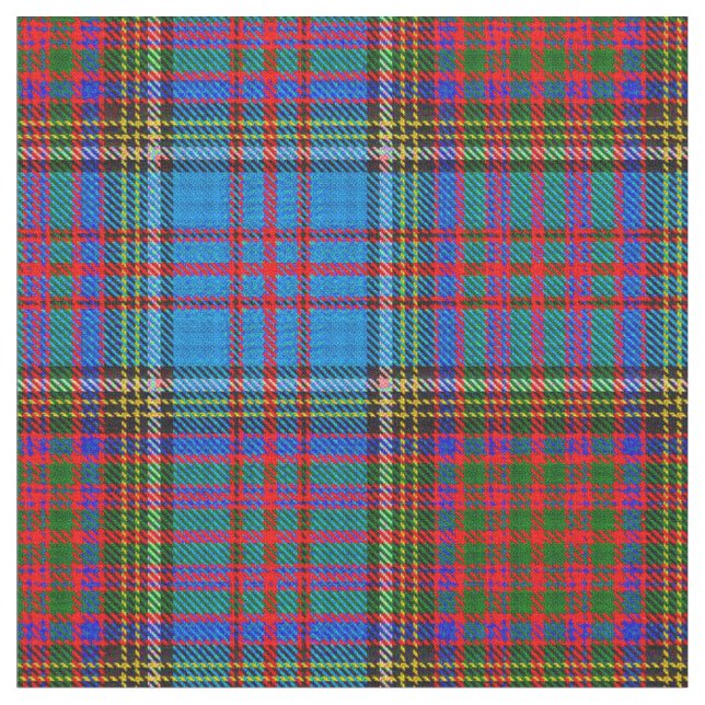 Anderson Clan Tartan Modern-Dark Fabric (Close Up)