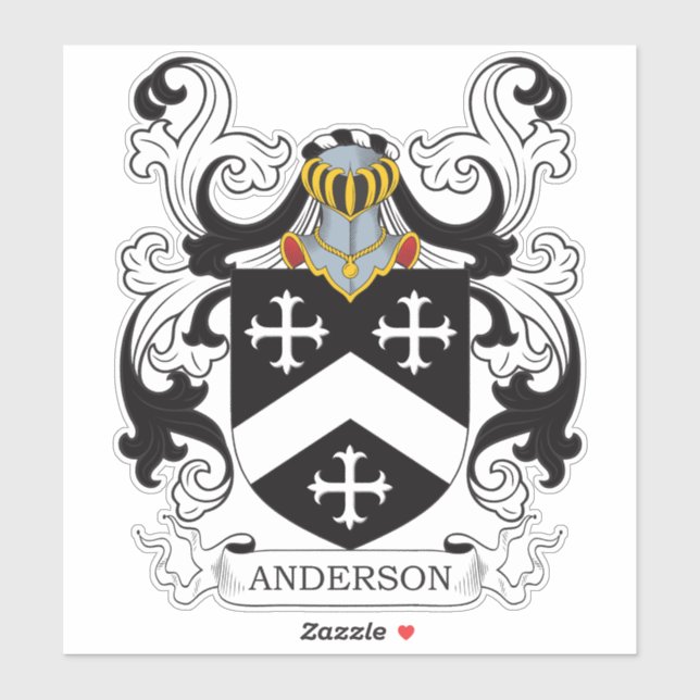 Anderson Family Crest (Sheet)