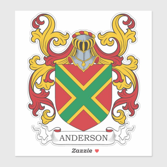 Anderson Family Crest (Sheet)