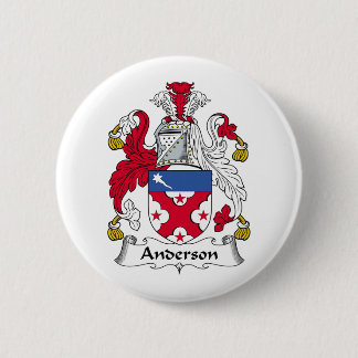 Anderson Family Crest 6 Cm Round Badge