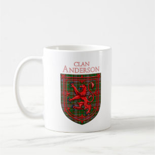 Anderson of Kinnedear Tartan Scottish Plaid Coffee Mug