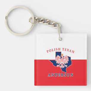 Anderson Polish Texan Key Ring