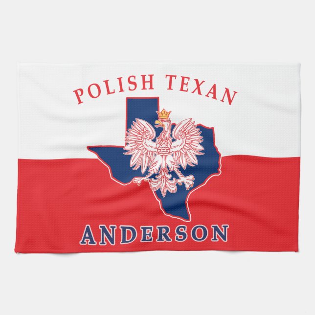 Anderson Polish Texan Kitchen Towel (Horizontal)