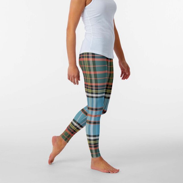 Anderson Rustic Tartan Plaid Leggings (Creator Uploaded)