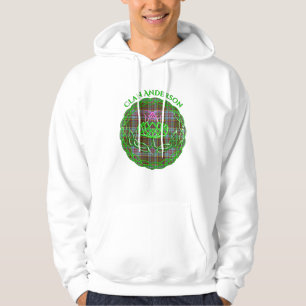 Anderson Scottish Tartan Celtic Thistle Hoodie
