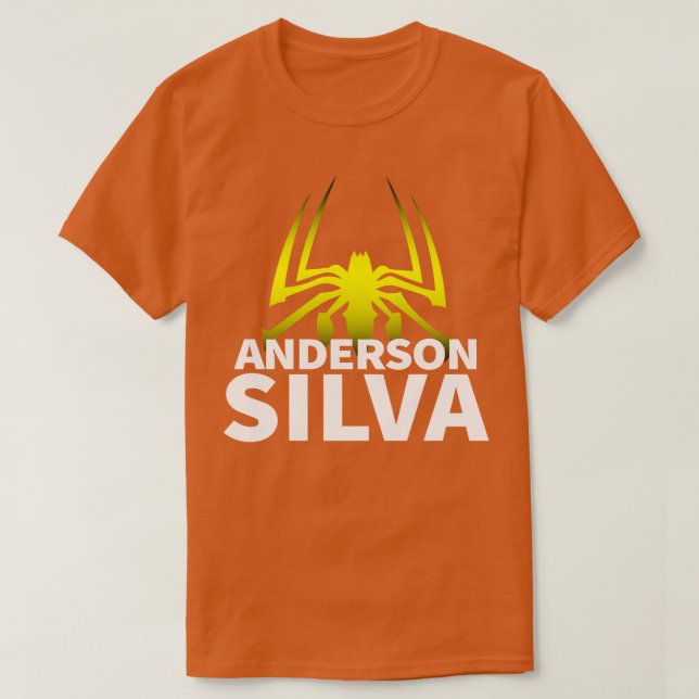 Anderson Silva The Spider T-Shirt (Design Front)