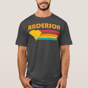 Anderson South olina Vintage Distressed Souvenir T-Shirt