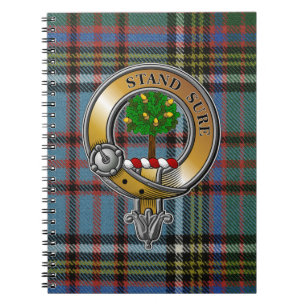 Anderson Tartan & Badge Notebook