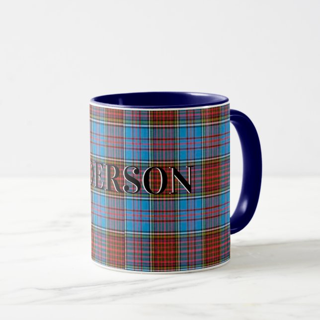  Anderson Tartan Clan Mug (Front Right)
