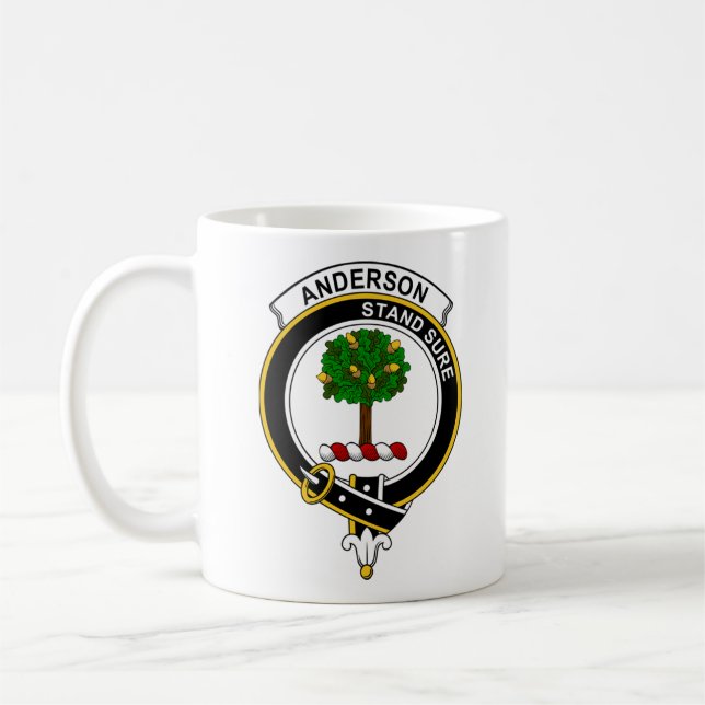 Anderson Tartan Coffee Mug (Left)