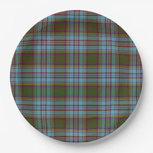 Anderson Tartan Paper Plate