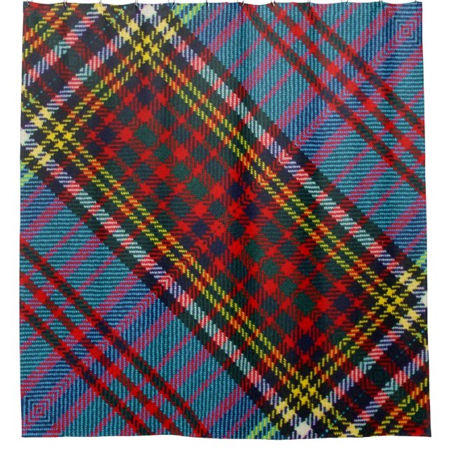 Anderson Tartan Shower Curtain (Front)