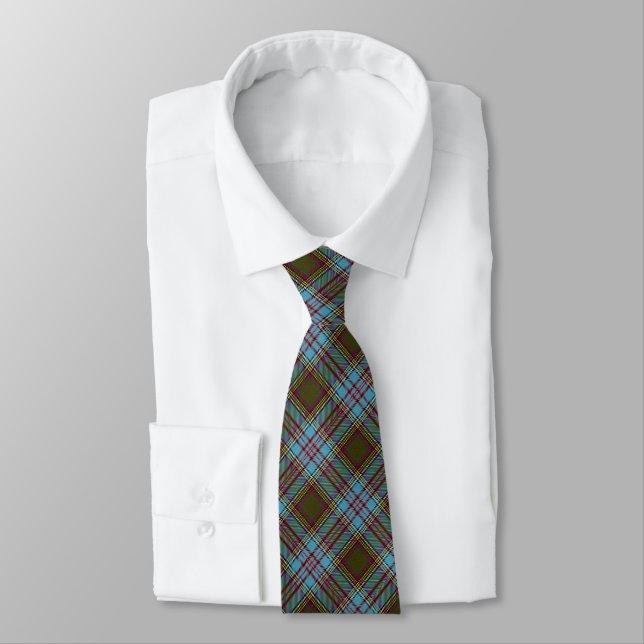 Anderson Tartan Tie (Tied)