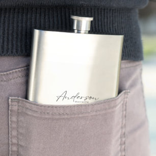 #AndersonMarcelineClassicFlask Hip Flask