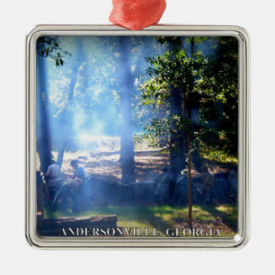 ANDERSONVILLE, GEORGIA METAL TREE DECORATION