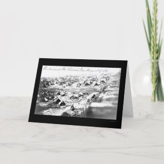 Andersonville Prison, GA 1864 Card