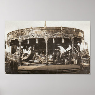 Anderton and Rowlands Fair BW Poster