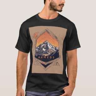 Andes Mons Women's T-shirt: Minimalist Geometric N T-Shirt