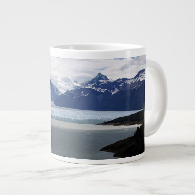 Andes Mountain Range Large Coffee Mug (Front Right)