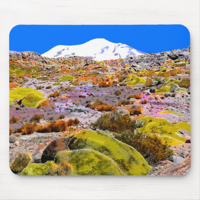 Andes Mountain View Peru Mouse Pad (Front)