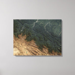 Andes Mountains Canvas Print