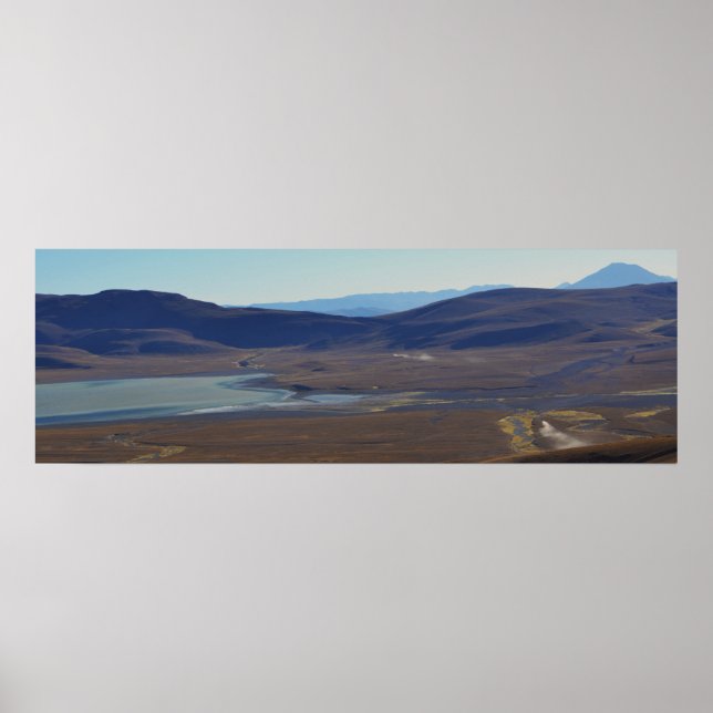 Andes Mountains Panoramic - Photography Poster (Front)