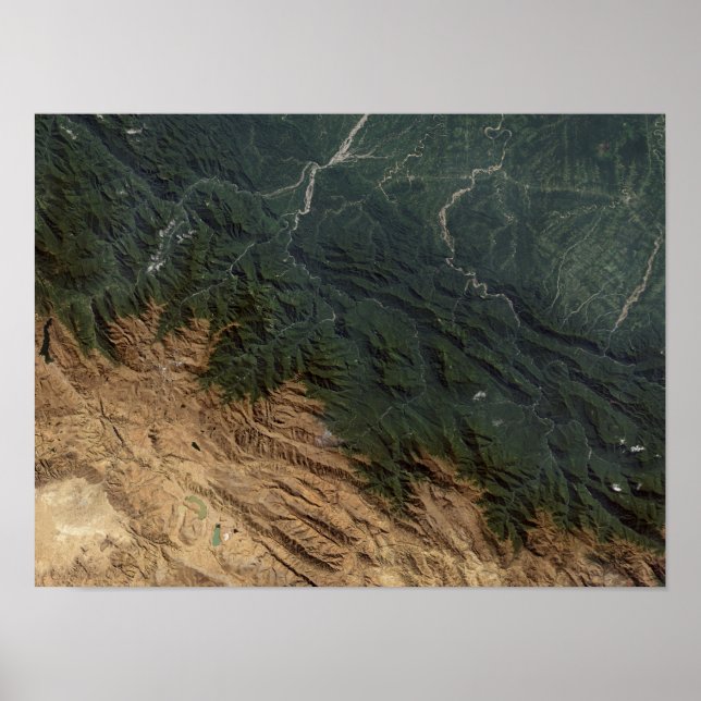 Andes Mountains Poster (Front)