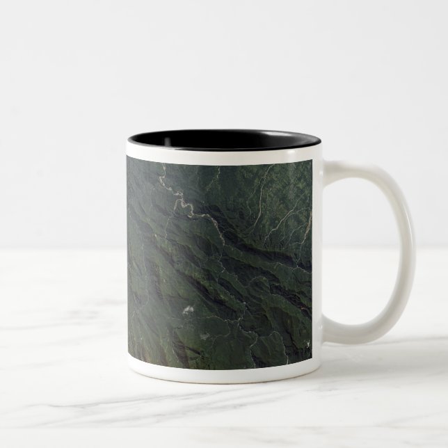 Andes Mountains Two-Tone Coffee Mug (Right)