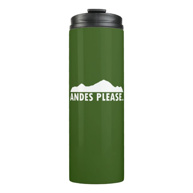 Andes Please Thermal Tumbler (Front)