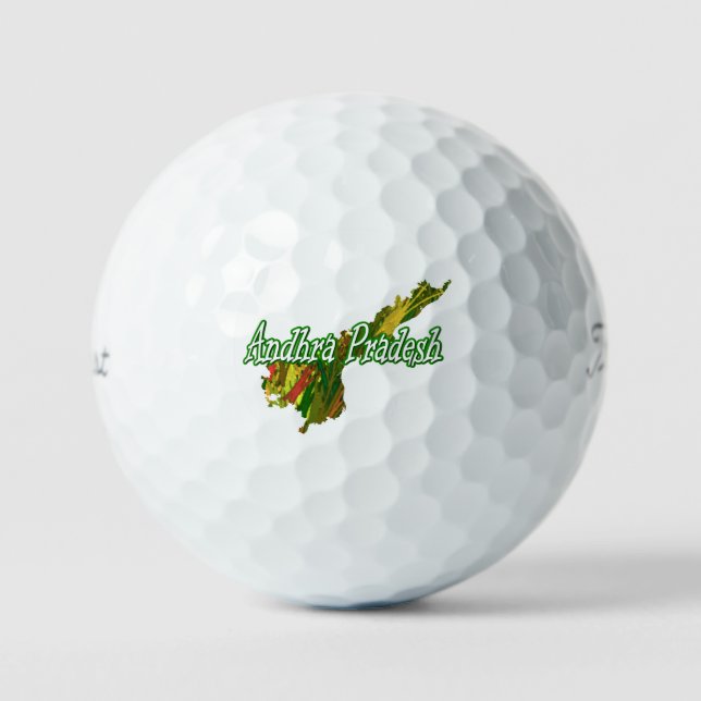 Andhra Pradesh Golf Balls (Front)