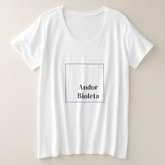 Andor Bioleta Plus Size T-Shirt