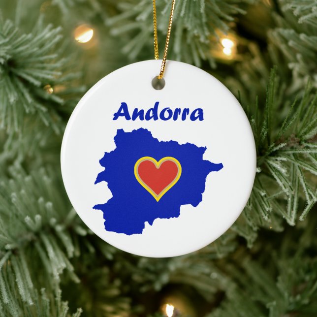 Andorra Ceramic Tree Decoration (Tree)
