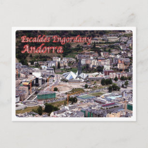 Andorra - Escaldes - Engordany - Postcard