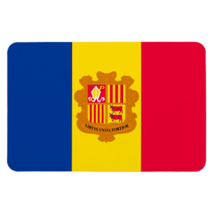 Andorra Flag Magnet